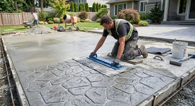 Garage Concrete Finishing in Dallas, TX